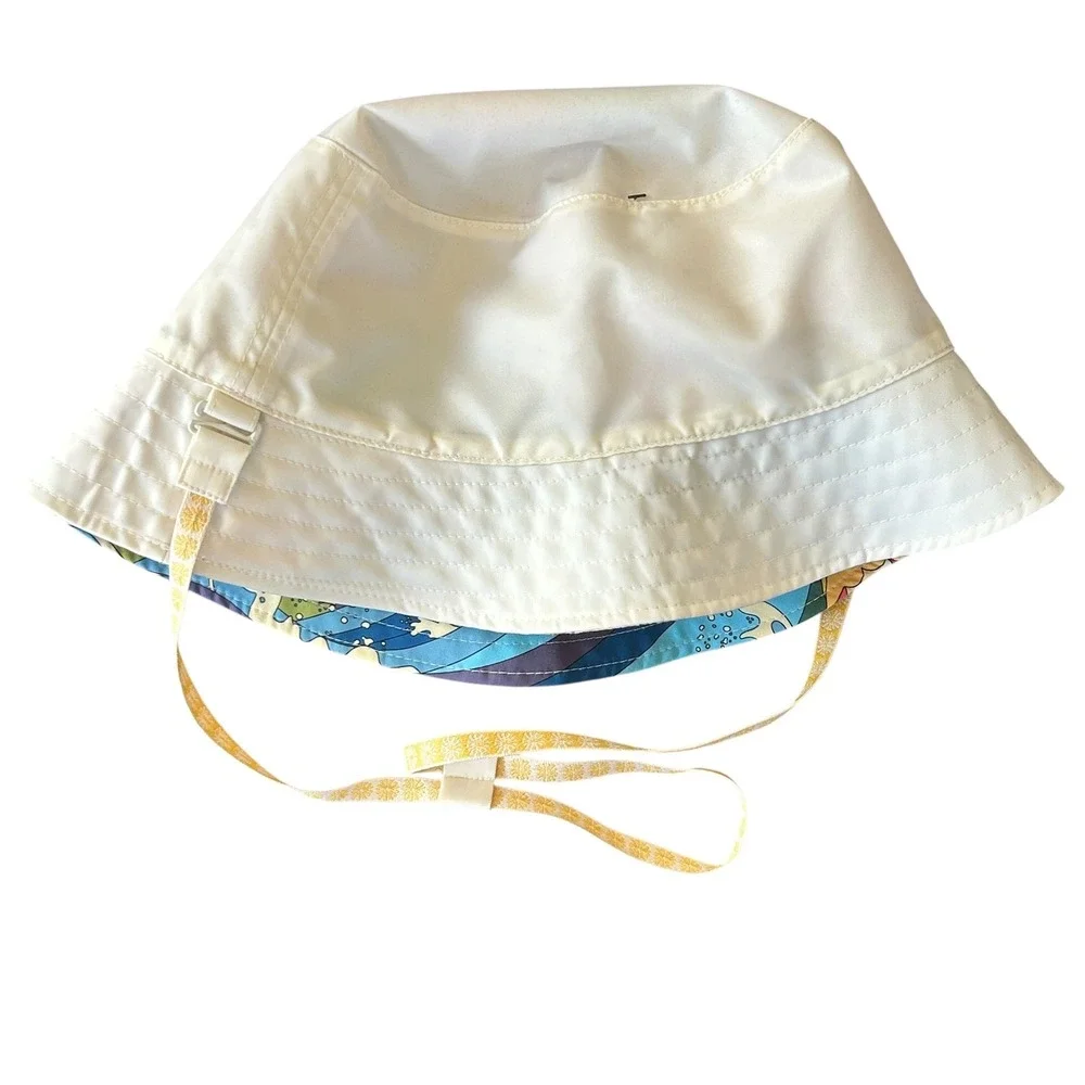 Puma X Palomo Reversible Bucket‎ Hat Large XL Retro Tropical Hawaiian Surfer NWT
